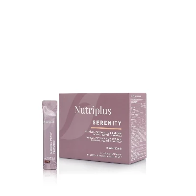 image of Nutriplus Serenity čaj s broskyňovou príchuťou, 1,7 g x 30 ks