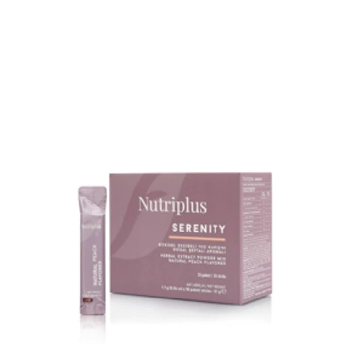 image of Nutriplus Serenity čaj s broskyňovou príchuťou 1,7 g x 30 ks