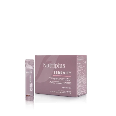 image of Nutriplus Serenity čaj s malinovou príchuťou, 1,7 g x 30 ks