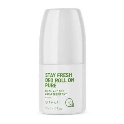 image of Stay fresh deo roll-on antiperspirant Pure 50 ml