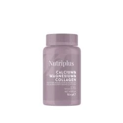 image of Nutriplus Vápnik, horčík a kolag vo forme tabletiek