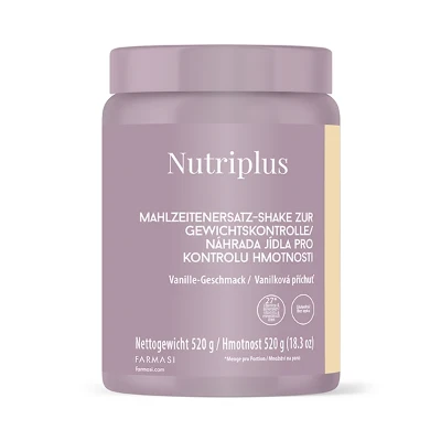 image of Nutriplus Kokteil - náhrada jedla s vanilkovou príchuťou 520 g