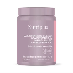 image of Nutriplus Kokteil - náhrada jedla s jahodovou príchuťou 520 g