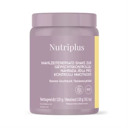image of Nutriplus Kokteil - náhrada jedla s banánovou príchuťou 520 g