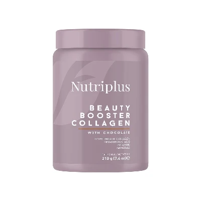 image of Nutriplus Kolagén v prášku s čokoládovou príchuťou, 210 g ℮.