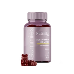 image of NUTRIPLUS MULTIVITAMÍNOVÉ ŽELÉ CUKRÍKY PRE DETI