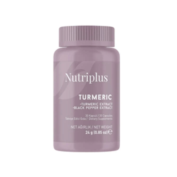 image of Nutriplus Kurkuma pravá a extrakt z čierneho korenia, vo forme kapsúl