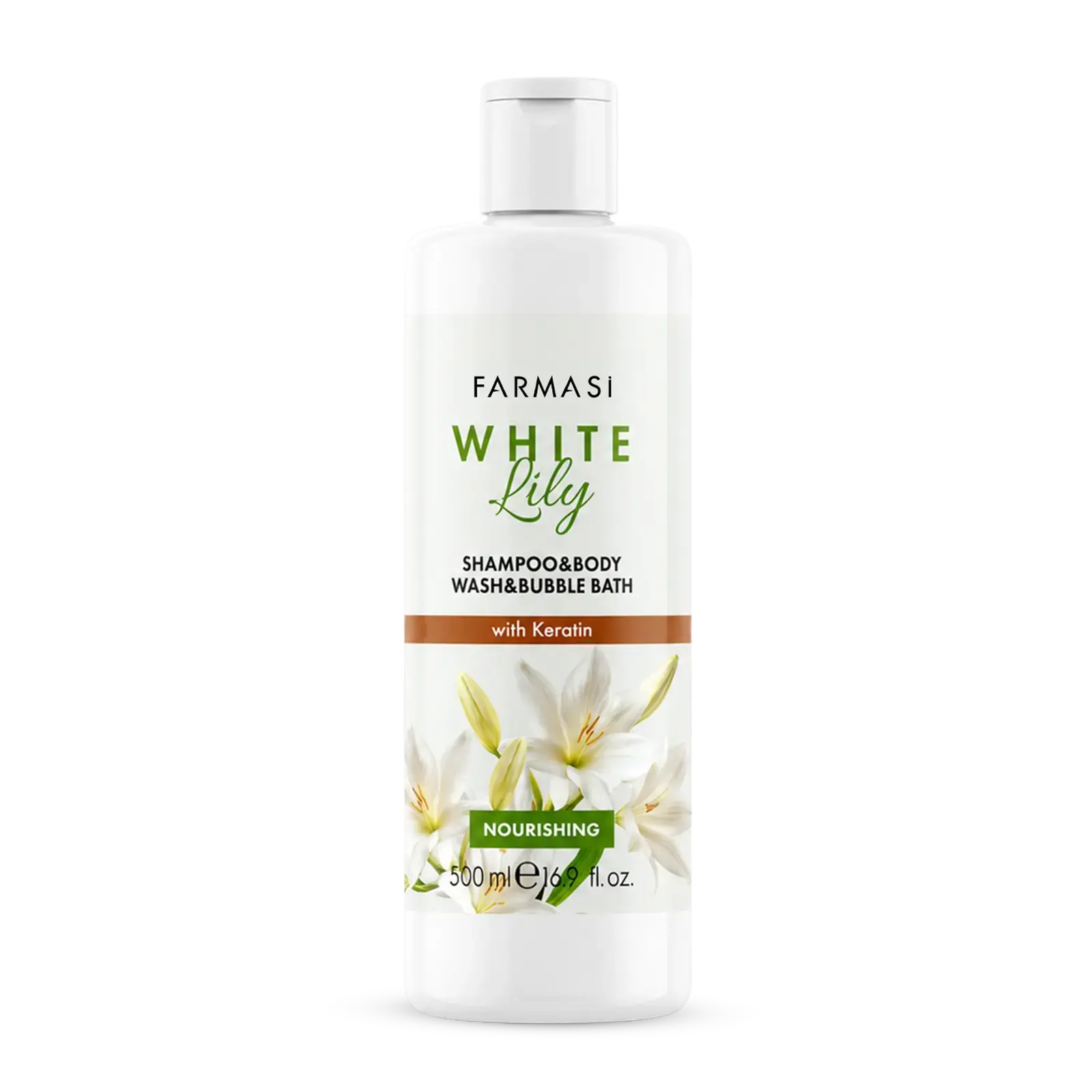 White Lily s keratínom 3v1, 500 ml