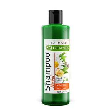 image of Šampón na všetky typy vlasov Mix byliniek 500 ml