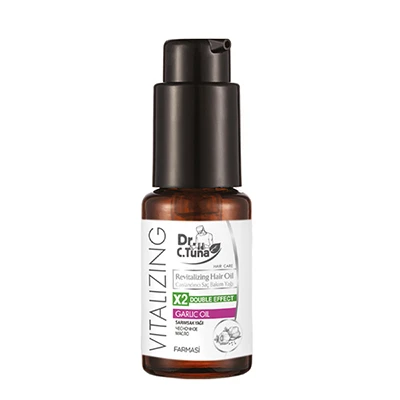 image of ..Dr.C. Tuna Vitalizing regeneračný olej na vlasy s cesnakom 30 ml