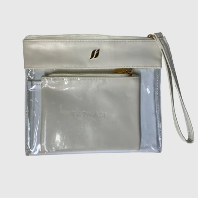 image of Makeup Bag 2in1 - Beige