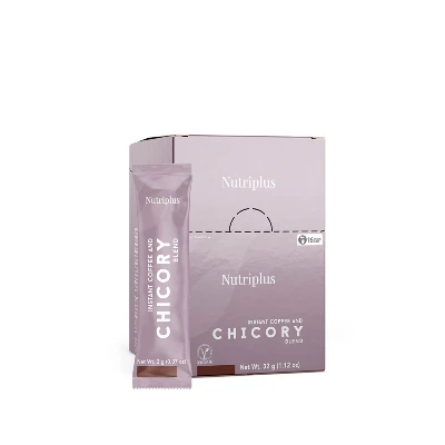 image of Nutriplus Instantná káva s čakankou, 32g, 2 g x 16 ks