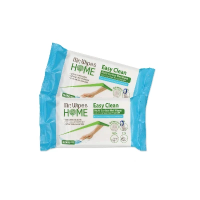 image of 2x Mr. Wipes Čistiace utierky s vôňou morského vánku 40 ks