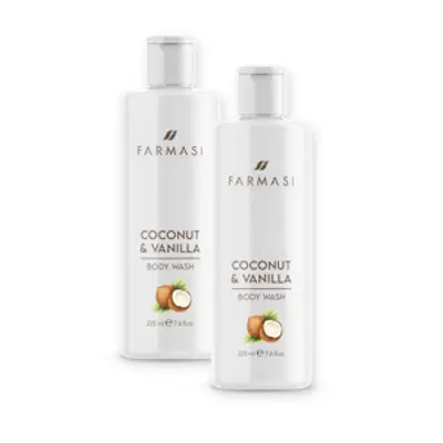 image of .2x Coconut&Vanilla Sprchovací gél 225 ml