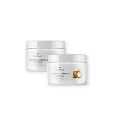 image of .2x Coconut&Vanilla Telový peeling 110 ml