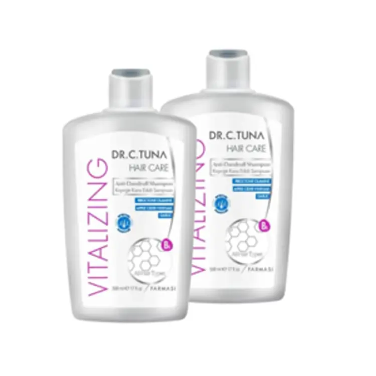 image of .2x Šampón proti lupinám Dr. C. Tuna Vitalizing 500ml