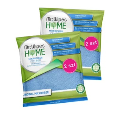 image of .2x Mr. Wipes Utierka na sklo 2 ks