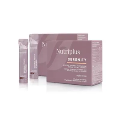 image of .2x Nutriplus Serenity čaj s broskyňovou príchuťou 1,7 g x 30 ks