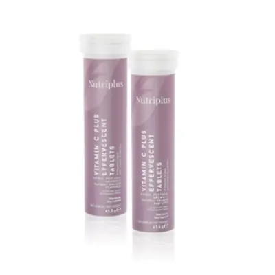 image of .2x Nutriplus Vitamín C, 15 šumivých tbl.