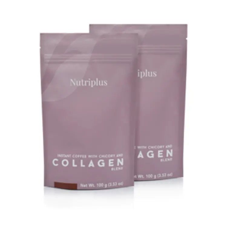 image of 2x Nutriplus Instantná káva s čakankou a kolagénom, 100 g