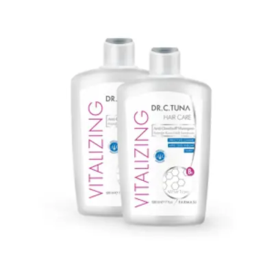 image of 2x Šampón proti lupinám Dr. C. Tuna Vitalizing 500ml