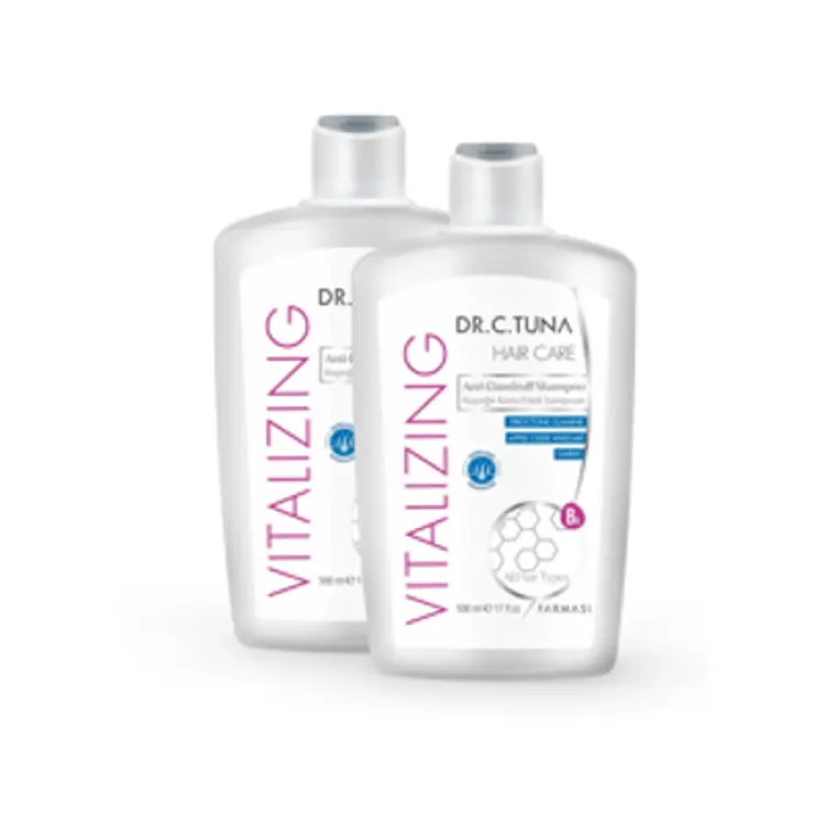 image of 2x Šampón proti lupinám Dr. C. Tuna Vitalizing 500ml