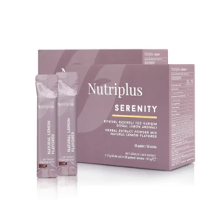 image of 2x Nutriplus Serenity čaj s citrónovou príchuťou 1,7 g x 30 ks