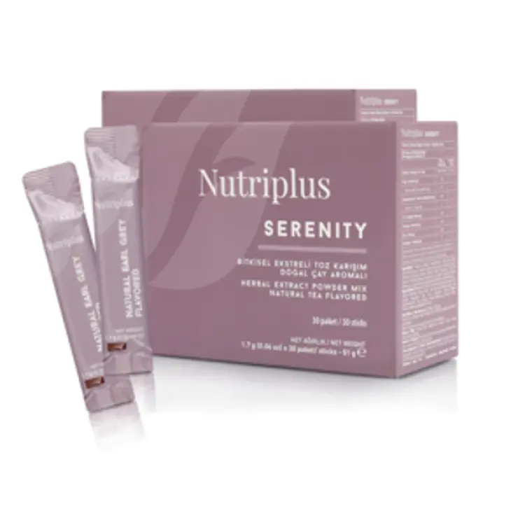 image of 2x Nutriplus Serenity čaj s Earl grey príchuťou 1,7 g x 30 ks