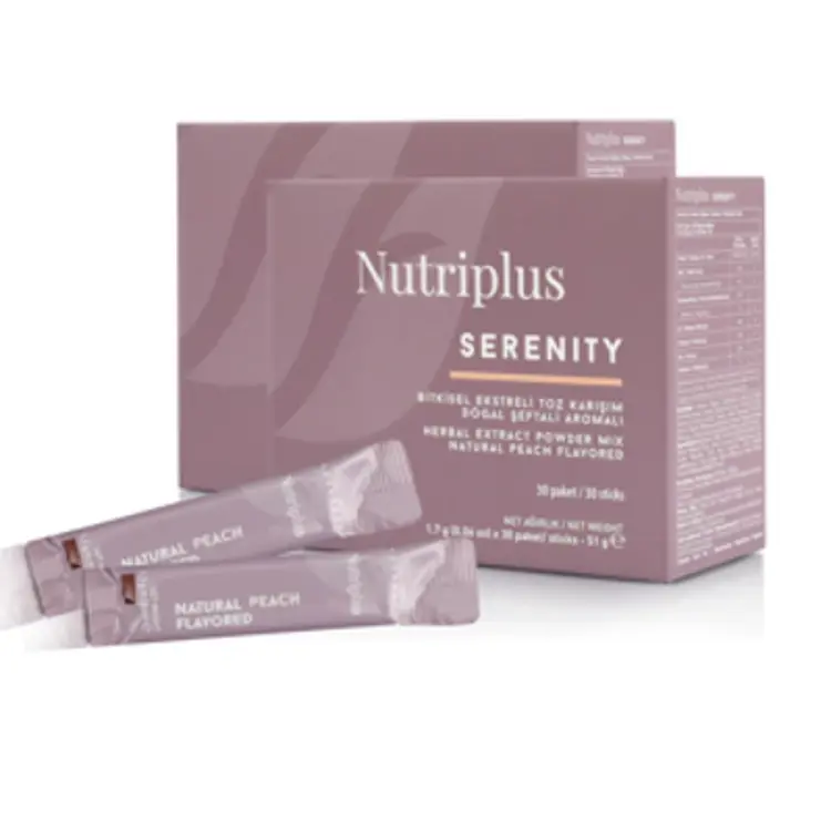 image of 2x Nutriplus Serenity čaj s broskyňovou príchuťou, 1,7 g x 30 ks