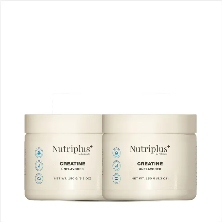 image of Nutriplus Kreatín monohydrát s vitamínom B6, 153 g