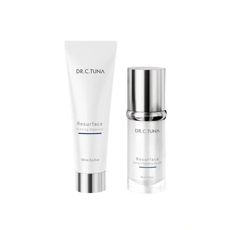 image of Revitalizujúce sérum s retinolom + Dr. C. Tuna Resurface krémový čistiaci gél