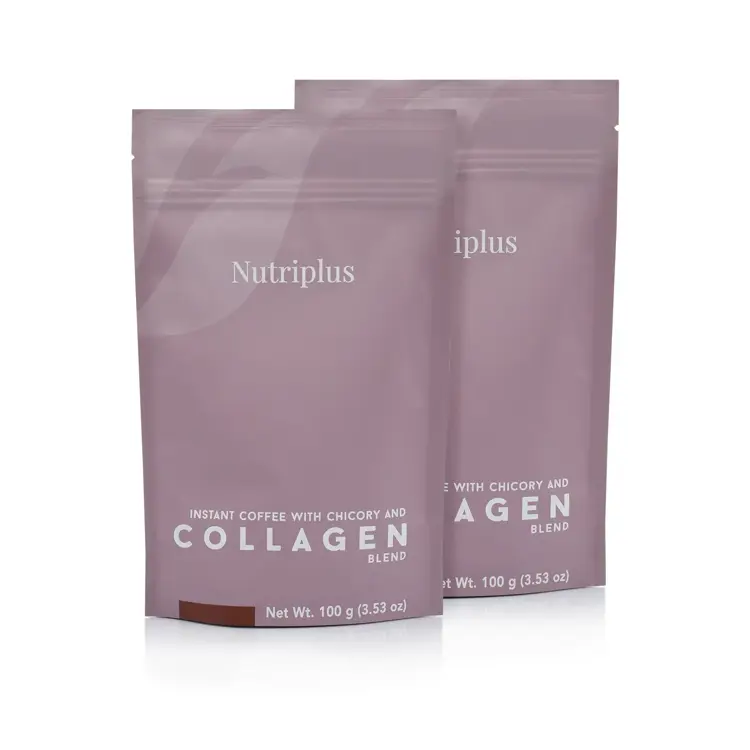 image of 2x Nutriplus Instantná káva s čakankou a kolagénom, 100 g