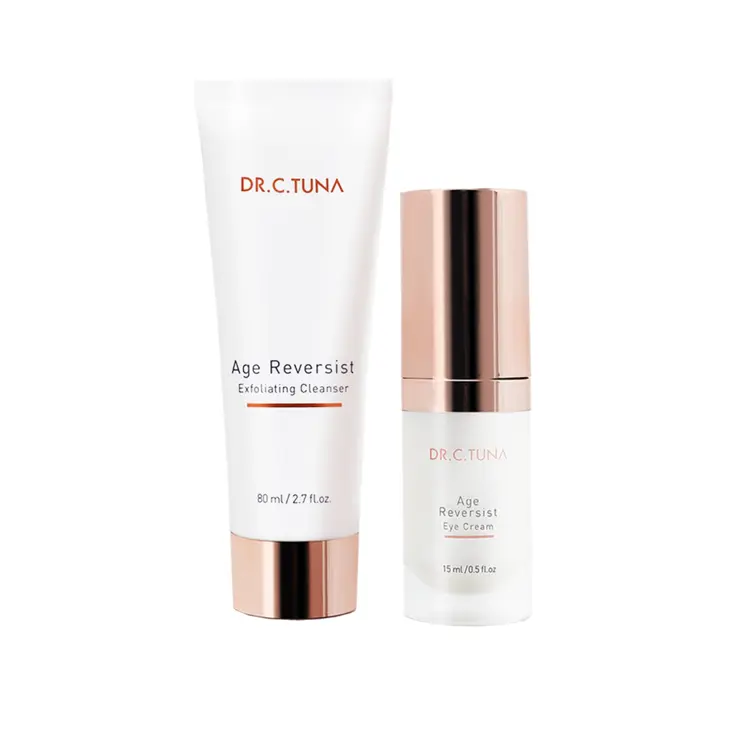 image of Dr. C. Tuna Age Reversist čistiaci pleťový peeling 80 ml + Dr. C. Tuna Age Reversist očný krém 15 ml
